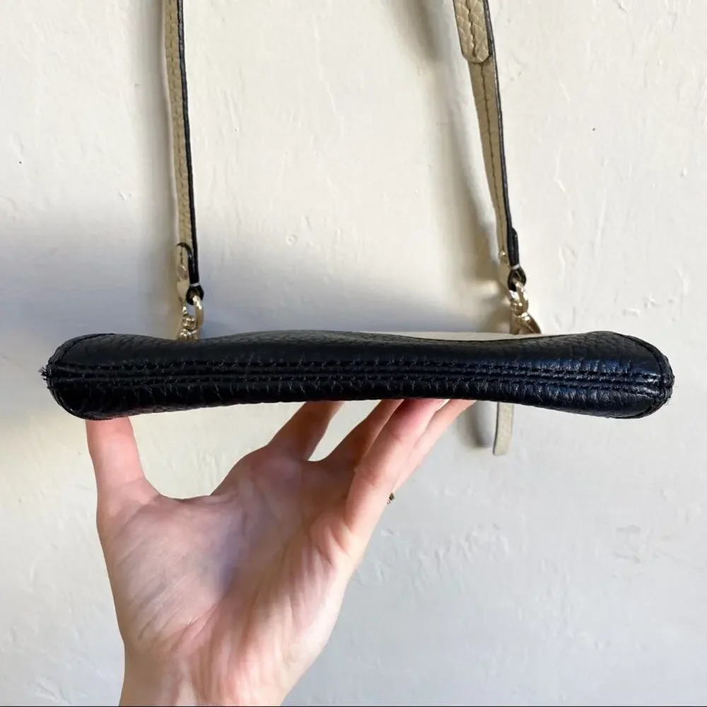 Kate Spade‎ Grove Court Black Ivory Colorblock Crossbody Bag